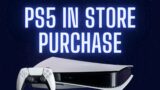 PS5 RESTOCK AVAILABLE IN STORE | ps5 walk in purchase | 1videogamedude