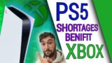 PS5 Shortages  Benefiting XBOX ?? #shorts #shortsshelve