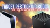 PS5 TARGET RESTOCK IS INCOMING | XBOX SERIES X TARGET RESTOCK | 1videogamedude