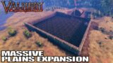 Plains Biome Base/Farm GETS WAY BIGGER! | Valheim Gameplay