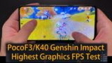 Poco F3 Redmi K40 Genshin Impact Gaming Test, Budget Price, Top-notch Performance!