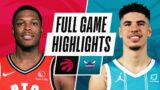 RAPTORS at HORNETS | FULL GAME HIGHLIGHTS | March 13, 2021
