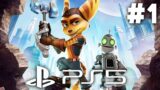 RATCHET AND CLANK PS5 Update Gameplay Walkthrough Part 1 – Intro (PlayStation 5 4K 60fps)