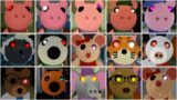 ROBLOX PIGGY 2 ALL REDESIGNS NEW JUMPSCARES