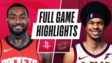 ROCKETS at CAVALIERS | FULL GAME HIGHLIGHTS | February 24, 2021