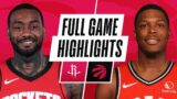 ROCKETS at RAPTORS | FULL GAME HIGHLIGHTS | February 26, 2021