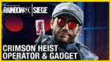 Rainbow Six Siege: Crimson Heist Operator Gameplay Gadget and Starter Tips | Ubisoft [NA]