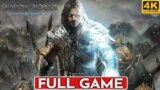 SHADOW OF MORDOR Gameplay Walkthrough FULL GAME [4K 60FPS XBOX SERIES X] – No Commentary