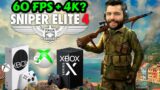 Sniper Elite 4 New FPS Boost Xbox Series X vs Xbox Series S Performance Graphics Analysis Comparison