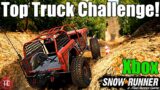 SnowRunner: IT'S HERE! TTC BRONCO vs TOP TRUCK CHALLENGE!! (Xbox Series X Gameplay)