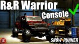 SnowRunner: R&R WARRIOR Console Release! ALL NEW FEATURES, & MORE! Xbox Series X Gameplay