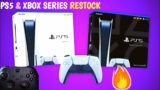 Sony PlayStation PS5 Restock And Microsoft Xbox Series X Restock