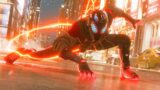 Spider-Man Miles Morales PS5 Stylish Web Swinging to Blinding Lights