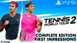Tennis World Tour 2 Complete Edition – PS5 – All Players, Venues & Gameplay