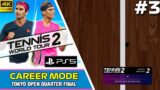 Tennis World Tour 2 PS5 Career Mode #3 | CLOSE CHALLENGES! | 4K 60 FPS Gameplay