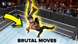 The most Brutal moves in WWE 2K20 on PS5 (painful)