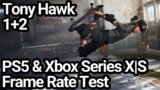 Tony Hawk's Pro Skater 1+2 PS5 & Xbox Series X|S Frame Rate Test