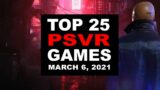Top 25 PlayStation VR Games | March 6, 2021