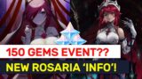 UPCOMING 150 Gems Web Event! New Rosaria & Abyss Herald Info! | Genshin Impact