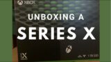 Unboxing a series x