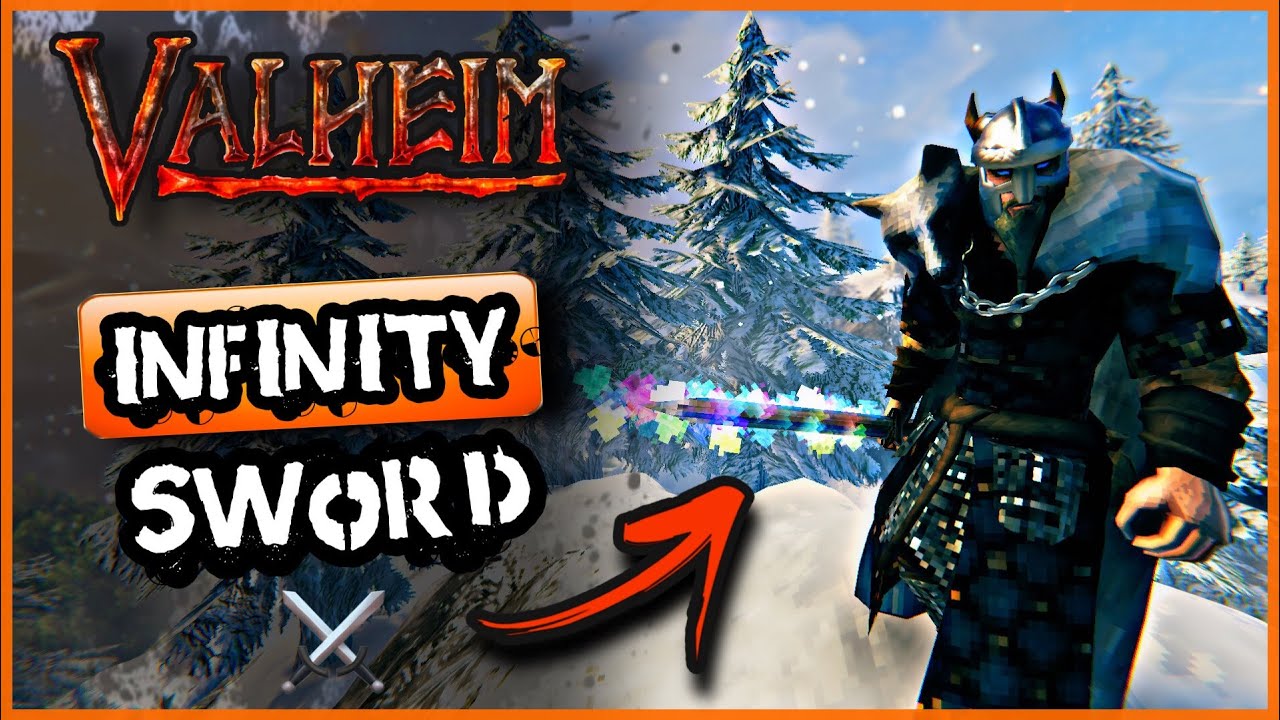 Valheim BEST Weapon Infinity Sword Quick Guide ! Game videos