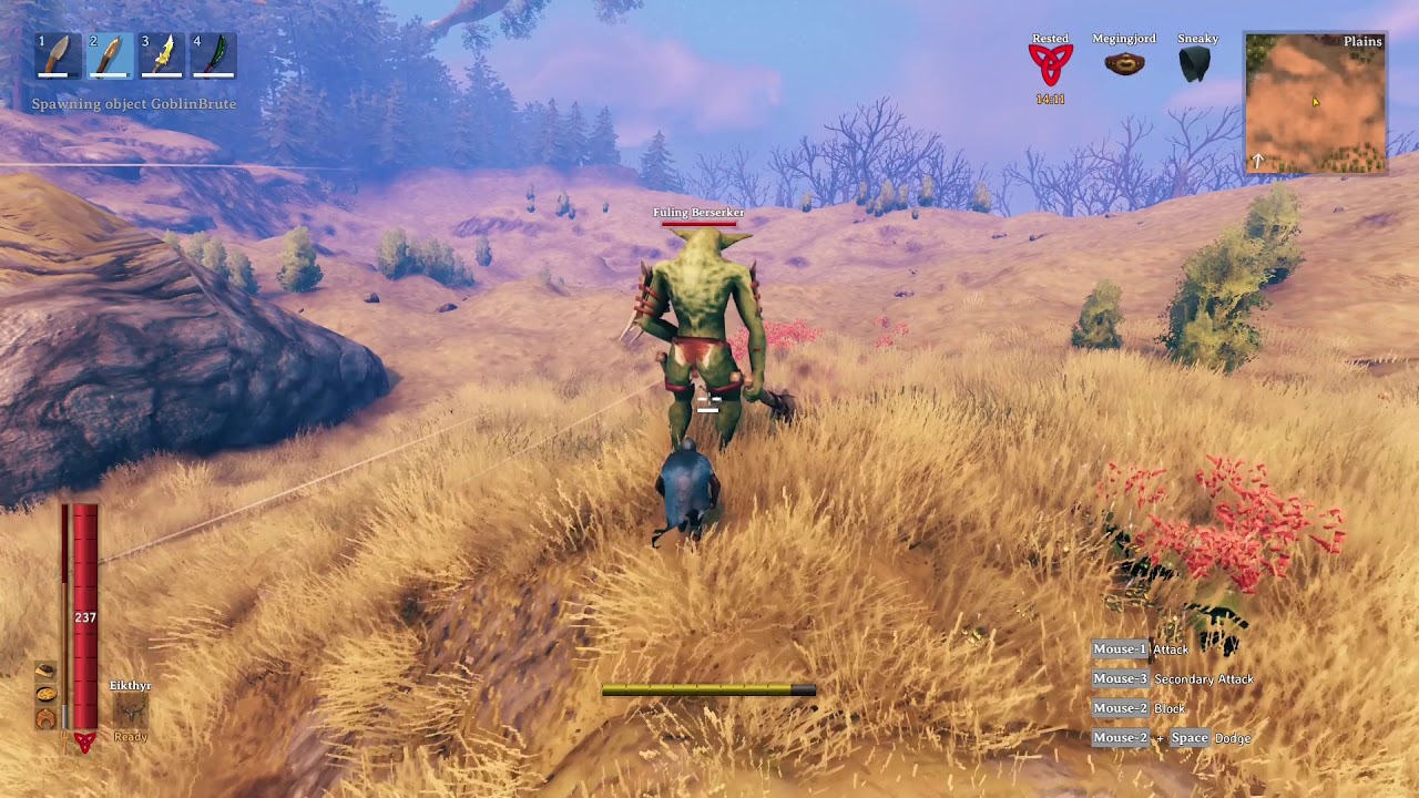 Valheim Dagger/Knife Backstab Damage Progression Quickly Comparing