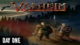Valheim Day 1 Gameplay Walkthrough