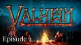 Valheim Episode 2 leveling up your character