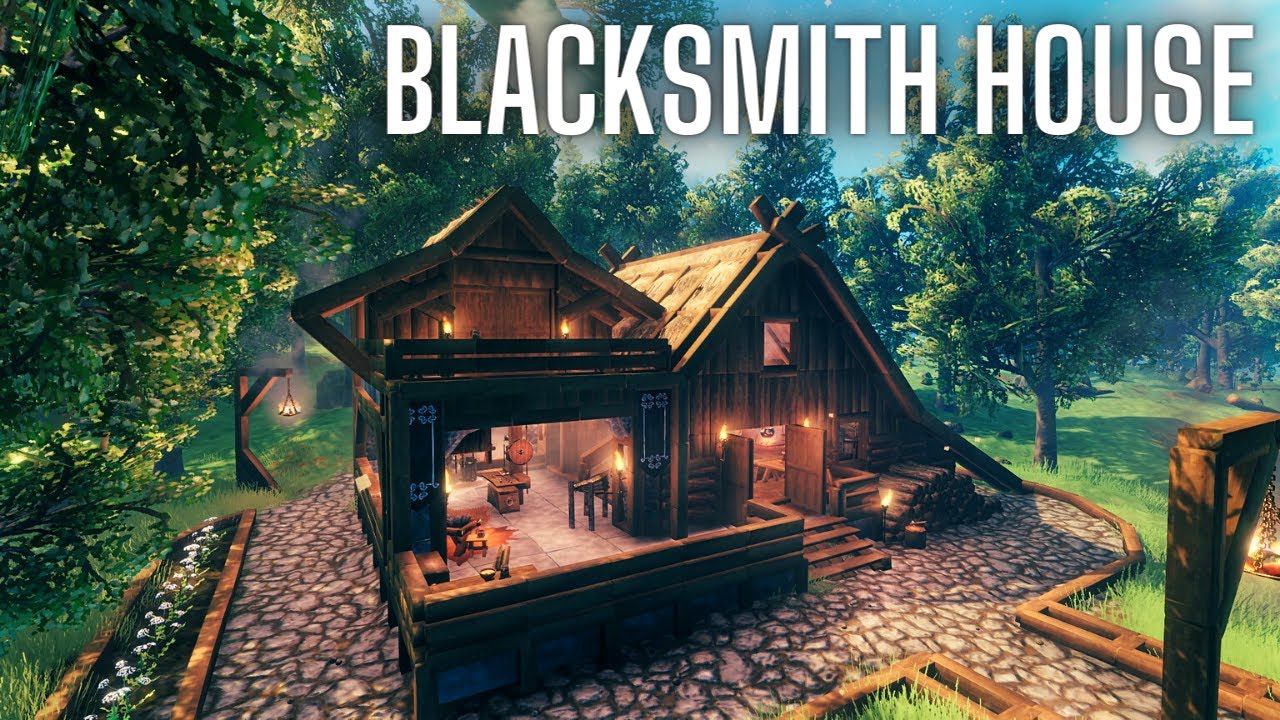 Valheim How To Build A Blacksmith House Game Videos   Valheim How To Build A Blacksmith House 