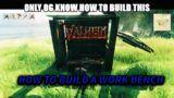 Valheim | How To Build A Work Bench In Valheim | Valheim Tricks and Tips Tutorial