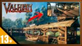 Valheim: How To Build Dock – Seawall Harbour – (Large Build Guide)