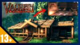 Valheim: How To Build Log Cabin – Lumberjack Hut – (Build Guide)