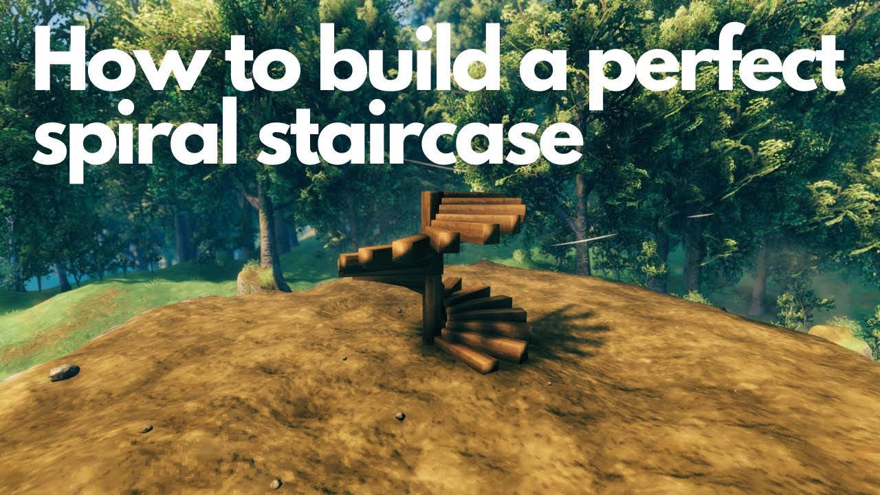 How To Build A Spiral Staircase Valheim - Image to u