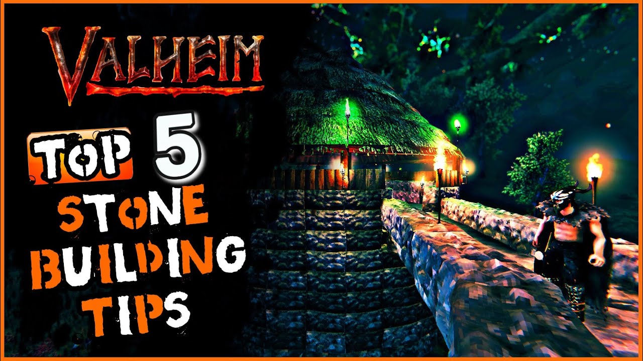 Valheim Top 5 Stone Building Tips ( Build Better Valheim Castles