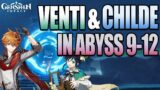 Venti with Elegy bow and Childe in new Spiral Abyss – Genshin Impact