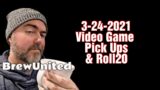 Video Game Pick Ups and Roll20