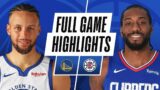 WARRIORS at CLIPPERS | FULL GAME HIGHLIGHTS | March 11, 2021