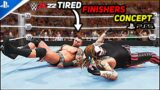 WWE 2K22 Tired Finishers They Need To Add In ! (concept) PS5