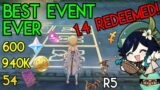 Windblume Festival 100% Redeems the Bad 1.4 Launch | Best Genshin Impact Event Ever | FALL GUYS!!!