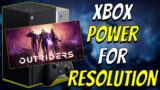 XBOX SERIES X|S – XBOX GPU POWER Pushing HIGHER Resolutions (DF Outriders Comparison)
