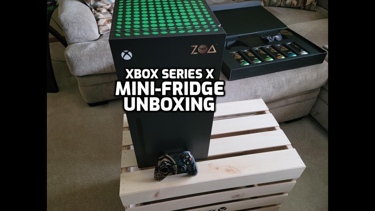 Xbox Series X MINI-FRIDGE Unboxing!! - Game videos