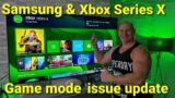 Xbox Series X & Samsung TV issue FIX/WORK AROUND!