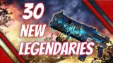 outriders 30 new legendary weapons leaked – you must see this massive legendary reveal