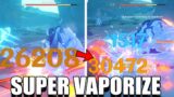 wtf is SUPER VAPORIZE? is THIS the Electro BUFF? [Genshin Impact]
