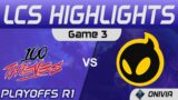 100 vs DIG Highlights Game 3 Playoffs R1 LCS Spring 2021 100 Thieves vs Dignitas by Onivia