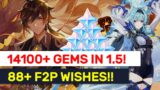 14100+ F2P Primogems In Patch 1.5! Logins, Web Events & More!! | Genshin Impact