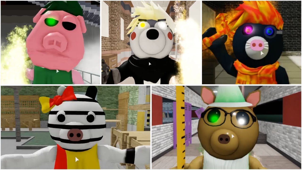 ROBLOX PIGGY NEW JUMPSCARES - Roblox Piggy Book 2 - Game videos