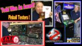 #1650 Data East REAL GHOSTBUSTERS & Midway T2 Arcade Video Games & Warehouse Visit-TNT Amusements