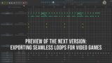 1BITDRAGON 3.0 preview: Exporting seamless loops for video games