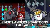 2 Mod Anders & Cartoons In Friday Night Funkin Showcase Mod (Hard)